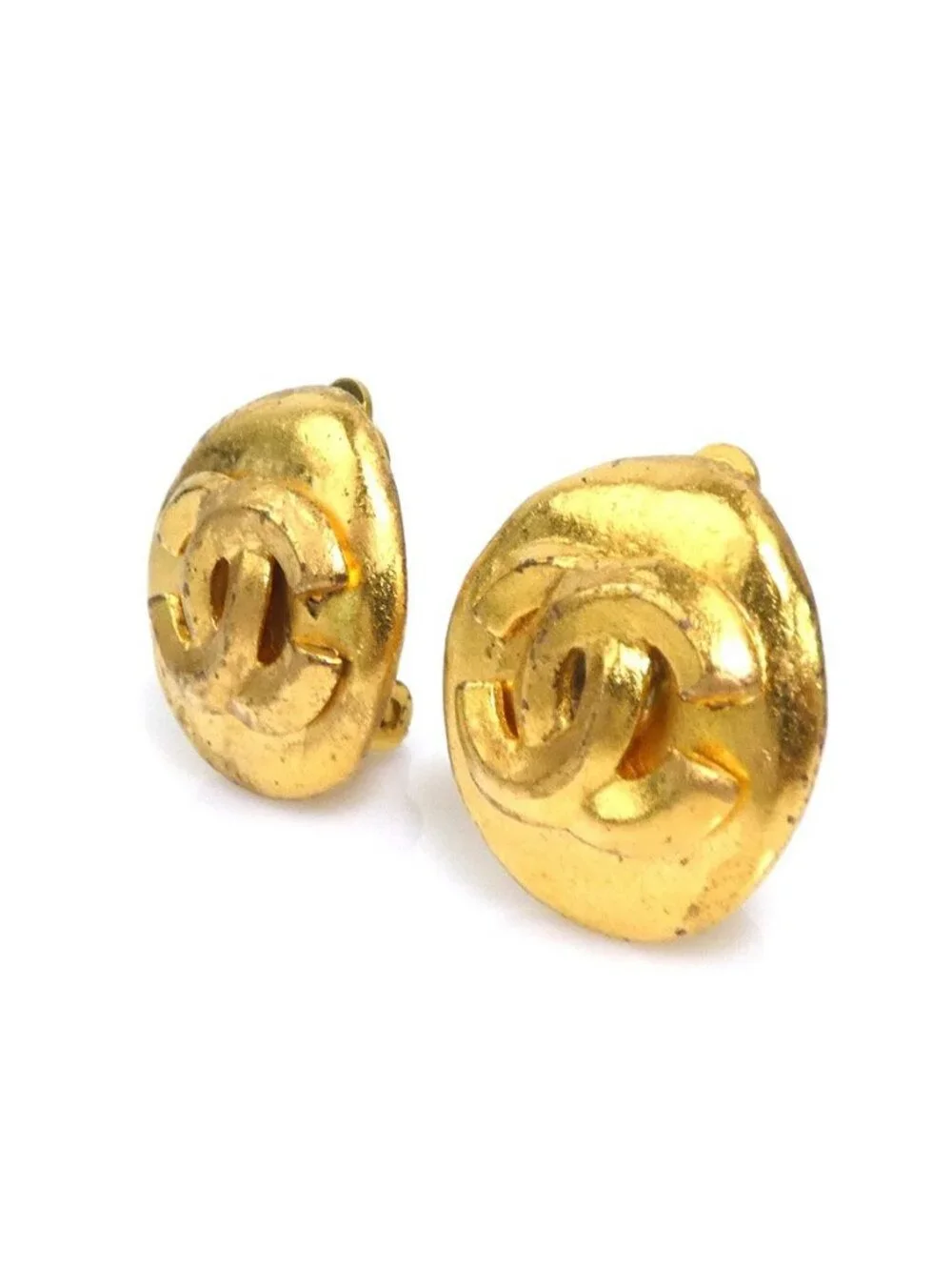 Chanel Earrings CC Logo